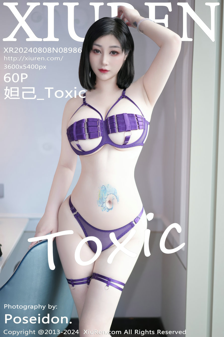 [秀人美媛馆] 2024.08.08 No.8986 妲己_Toxic [60P500MB] - 美女海-美女海